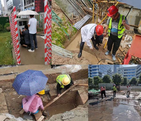 陜煤建設(shè)天工公司厲兵秣馬戰(zhàn)風(fēng)雨，上下同欲保汛期