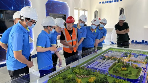 陜煤建設(shè)路橋分公司綏德縣第二凈水廠項目多舉措讓工地“靚”新顏