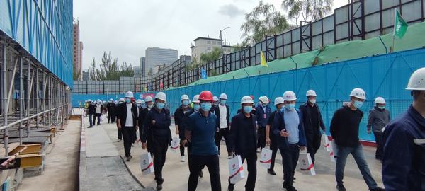 陜煤建設銅煤公司參加鄂爾多斯房地產項目經驗分享參觀交流會