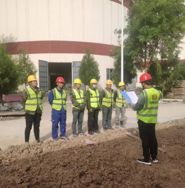 陜煤建設咸陽分公司第六項目部積極開展觸電應急演練活動