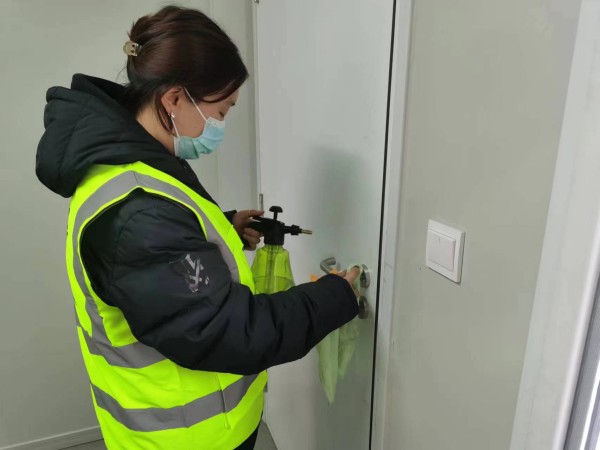 陜煤建設(shè)咸陽分公司第五項(xiàng)目部：筑牢疫情防控線，提升效率加快干