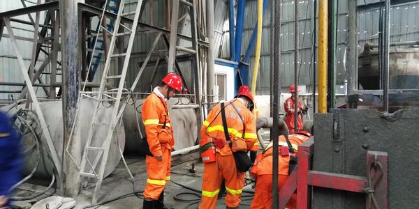 陜煤建設(shè)礦建二公司第三項目部順利完成井筒揭煤工作