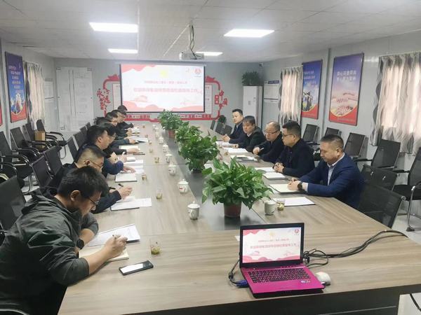 陜煤集團蒞臨陜煤建設礦建二公司第三項目部檢查指導工作