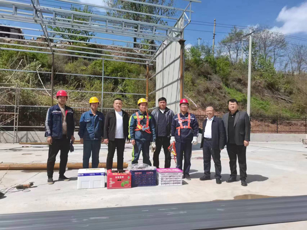 進(jìn)一線鼓干勁  關(guān)懷慰問暖人心