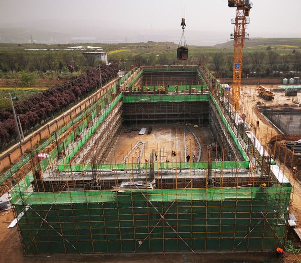 中央儲(chǔ)備糧銅川直屬庫(kù)有限公司梅坪分公司倉(cāng)儲(chǔ)項(xiàng)目散裝平房倉(cāng)工程順利通過(guò)主體驗(yàn)收