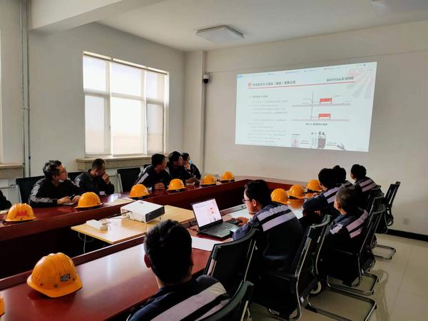 陜煤建設洗選煤運營公司神渭首端運營項目部：人人講安全，事事要安全