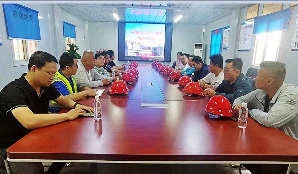 陜煤建設渭南分公司第三項目部對標學習促發(fā)展，經(jīng)驗共享譜新篇