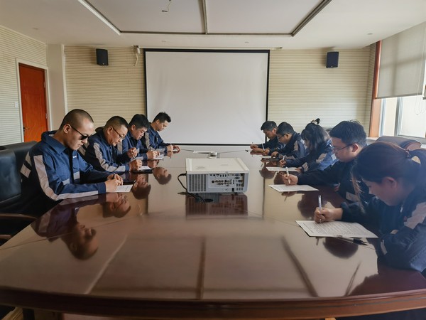 陜煤建設(shè)洗選煤運(yùn)營公司神渭蒲城運(yùn)營項(xiàng)目部黨支部開展主題教育知識(shí)答題活動(dòng)