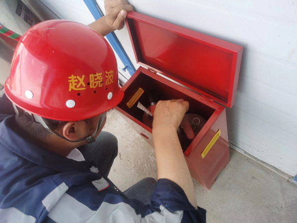 陜煤建設(shè)機(jī)電安裝公司：筑牢燃?xì)獍踩谰€，擰緊消防“安全閥”