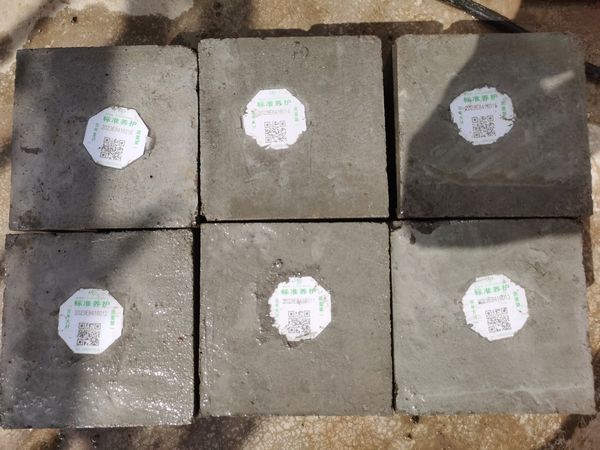 陜煤建設(shè)天工公司新疆第一項(xiàng)目部：混凝土試塊有了“芯”科技