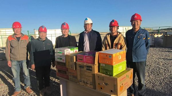 陜煤建設天工公司：心系一線員工，送關(guān)懷鼓干勁