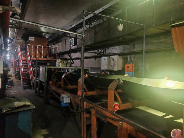 陜煤建設(shè)洗選煤運(yùn)營(yíng)公司第二項(xiàng)目部：檸條塔721、722膠帶機(jī)帶面更換工程順利完工