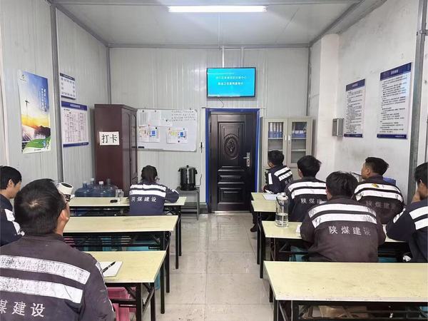 陜煤建設洗選煤運營公司神渭首端運營項目部：一切為了員工 職業(yè)病預防進行時