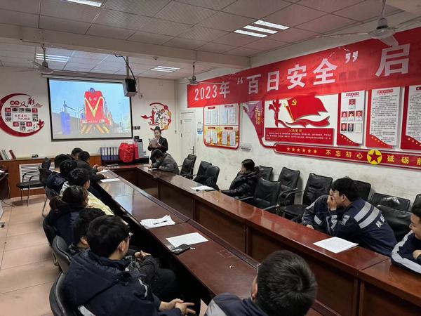 陜煤建設洗選煤運營公司檸條塔運營項目部：激情演講擊人心，安全之聲遏三違