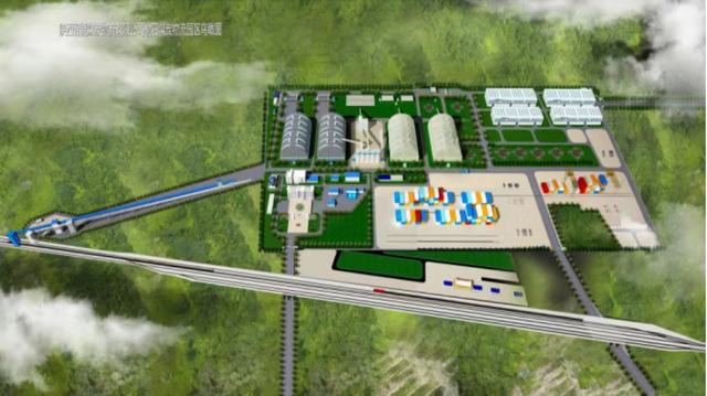 陜煤建設韓城分公司土建十六項目部承建的榆陽煤炭物流園區(qū)（大型煤炭交易中心）項目順利通過綜合竣工驗收