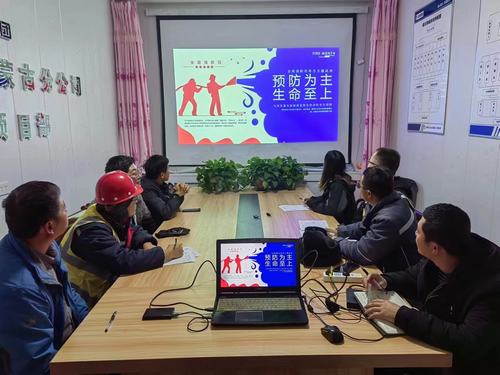 陜煤建設內蒙古分公司筑牢安全防線，團員和青年在行動