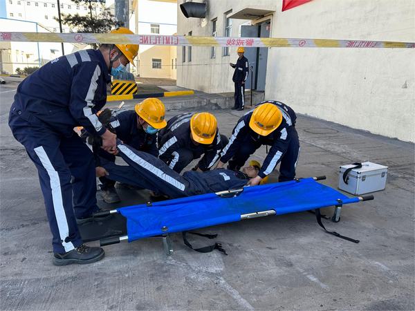 陜煤建設(shè)洗選煤運營公司神渭首端運營項目部： 全員消防 多層次防患于未“燃”