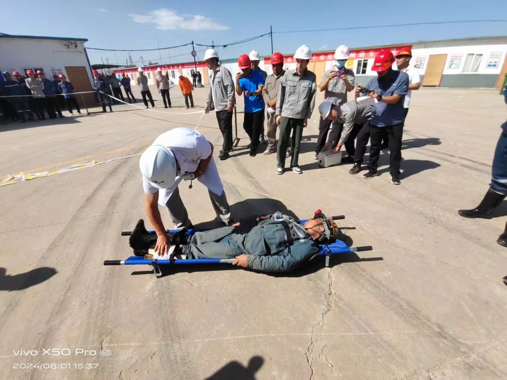 陜煤建設(shè)礦建二公司：以“演”促練 以“練”筑防