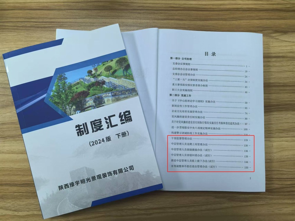 陜煤建設綠宇公司：嚴抓嚴管，強化干部管理效能