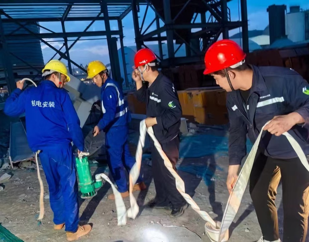 陜煤建設(shè)機電安裝公司：聞“汛”而動，筑牢防汛度汛安全防線