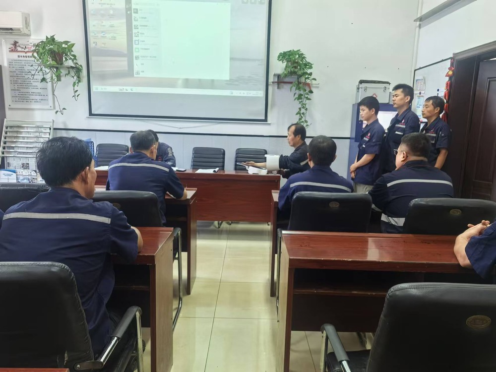 陜煤建設洗選煤運營公司澄合山陽運營項目部：守護安全之盾，共筑發(fā)展之矛