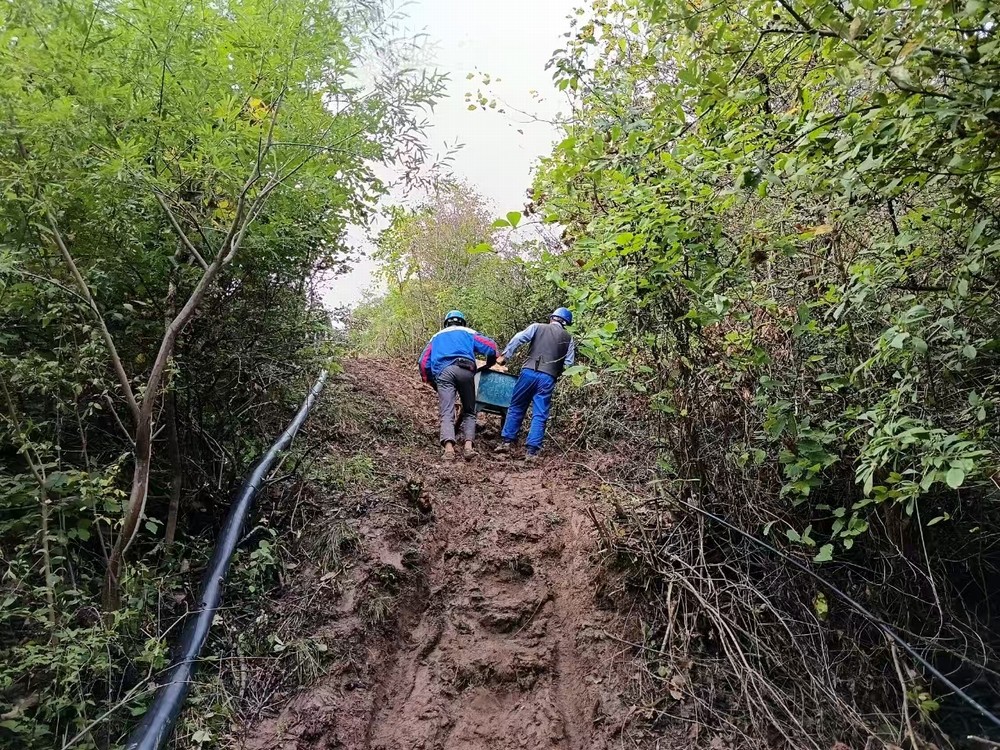 雨中的勞動(dòng)者