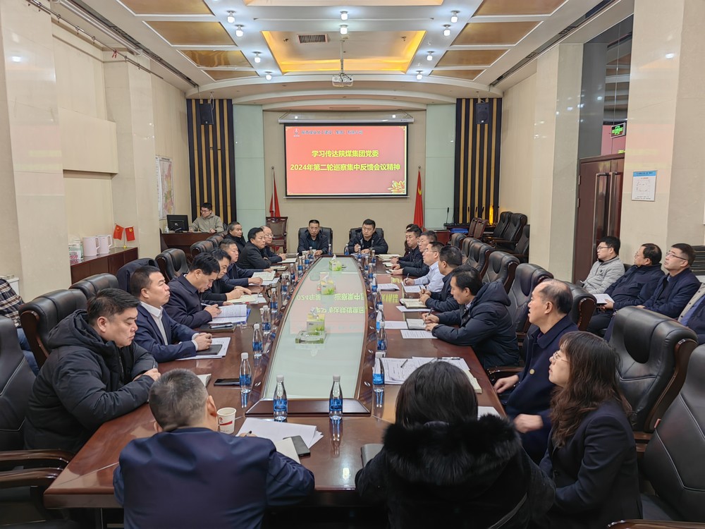 陜煤建設(shè)傳達(dá)學(xué)習(xí)陜煤集團(tuán)2024年第二輪巡察集中反饋會(huì)議精神