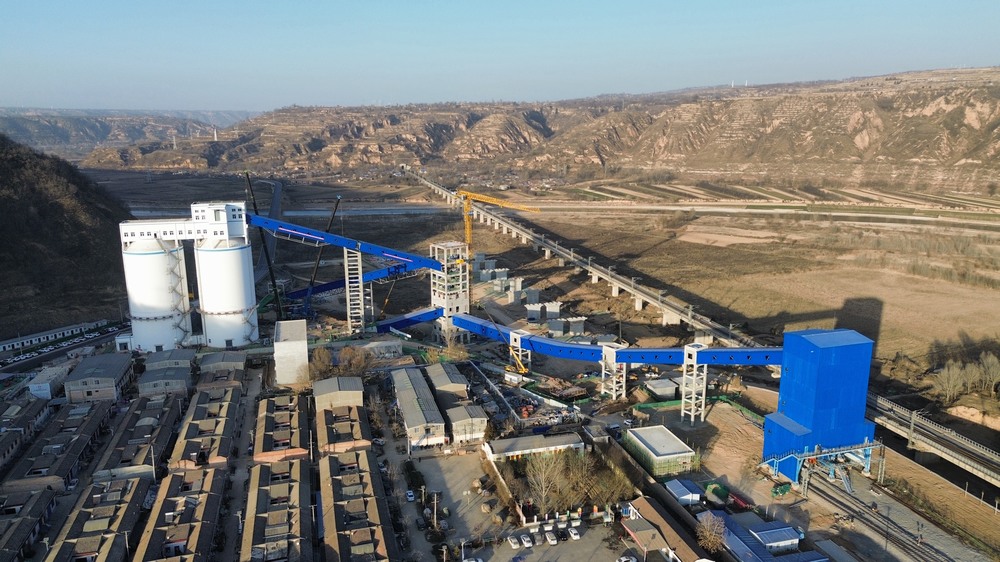 陜煤建設(shè)天工公司土建第九項目部：提前3天，9榀棧橋順利吊裝