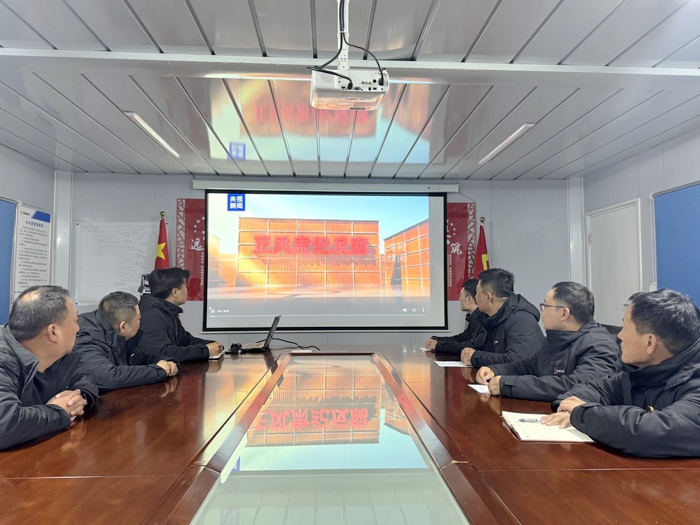 陜煤建設(shè)黃陵電廠項目黨支部:開展“筑牢廉政防線,永葆政治本色”專題教育