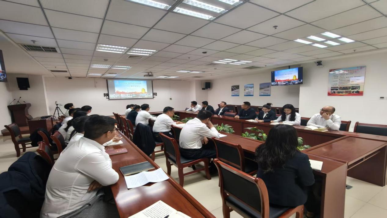 陜煤建設西北分公司：以案促行筑防線 警鐘長鳴固安基