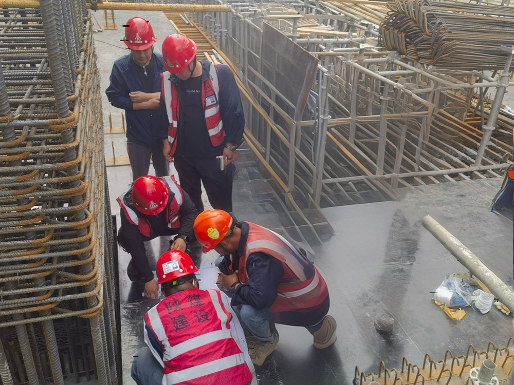 陜煤建設與浙江二建跨項目聯(lián)動 ，聚焦汽機預埋螺栓施工技術攻堅