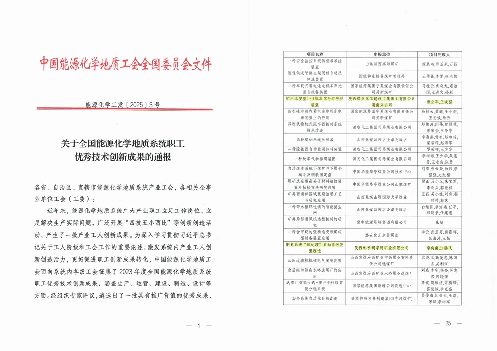 陜煤建設(shè)渭南分公司：五小創(chuàng)新綻放科技之光 讓機(jī)車(chē)信號(hào)燈開(kāi)啟“超長(zhǎng)待機(jī)”模式