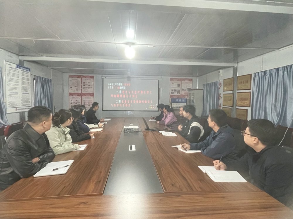 陜煤建設(shè)韓城分公司土建六項目部：以“演”筑防，以“查”除患，推進(jìn)消防安全工作走深走實