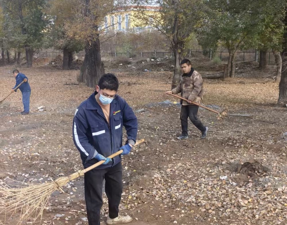 陜煤建設(shè)煤礦運(yùn)營(yíng)服務(wù)分公司:潔美家園 志愿先行